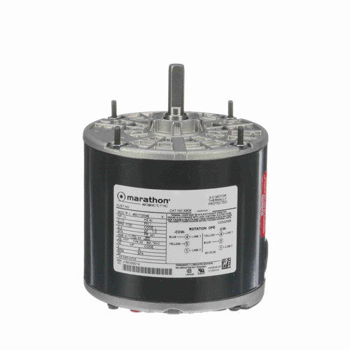 Marathon X909 Motor 0.25 HP 115V 1725 RPM