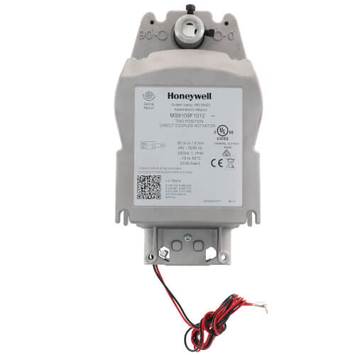 Honeywell MS8109F1010 Fire/Smoke Actuator 24V 80 lb-in