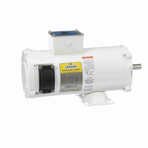 Leeson 108228.00 Washdown Motor 0.75 HP 90V 1750 RPM