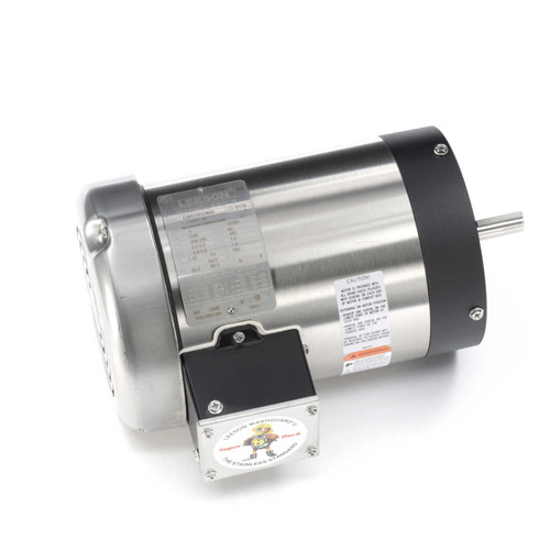 Leeson 119487.00 Motor 1 HP 3-Phase 1760 RPM 230/460V