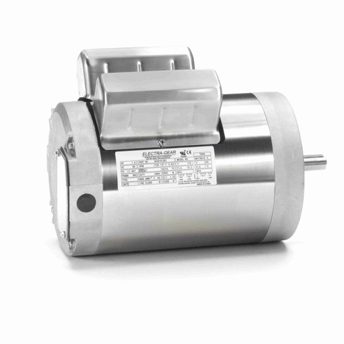 Leeson 6439191263 Boat Hoist Motor 1.5 HP 115/230V
