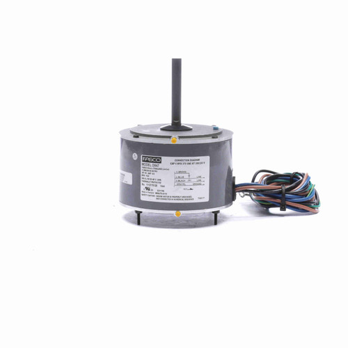 Fasco D847 OEM Replacement Motor 0.13 HP 208-230V