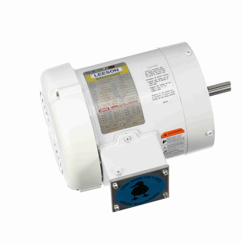 Leeson 116644.00 Motor 0.5 HP 3-Phase 1725 RPM