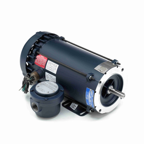 Leeson 119442.00 Motor 2 HP 3-Phase 3450 RPM 230/460V
