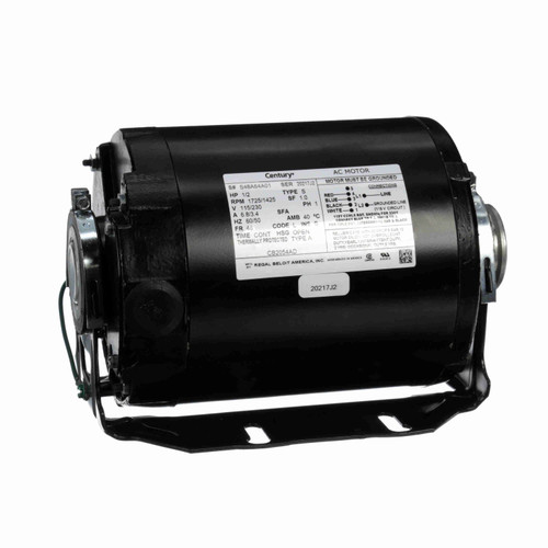 Century CB2054AD Carbonator Pump Motor 1/2 HP 115/230V