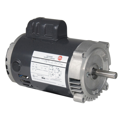 Nidec D1CPA1PCR 1 HP General Purpose Motor 115/230V 3450 RPM
