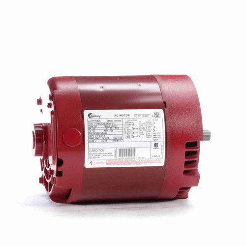 Century H1042L Pump Motor 0.75 HP 3-Phase 1725 RPM