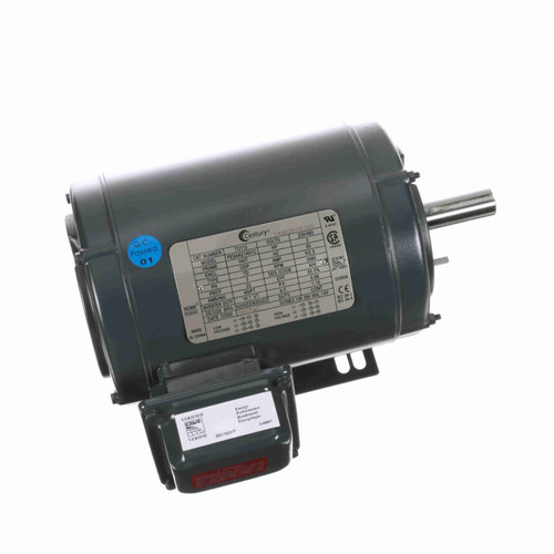 Century TO113 General Purpose Motor 2 HP 3-Phase 3480 RPM