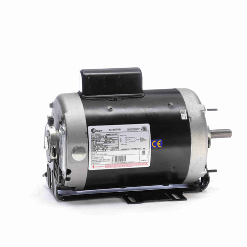 Century C472A Fan Blower Motor 1 HP 208-230V 1725 RPM
