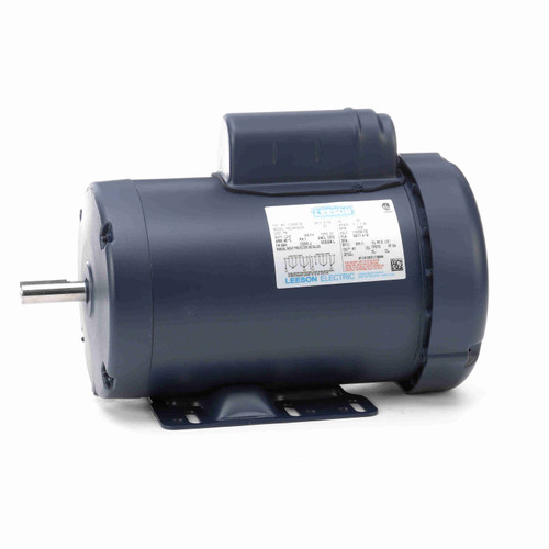 Leeson 110402.00 Motor 2 HP 1-Phase TEFC 3450 RPM