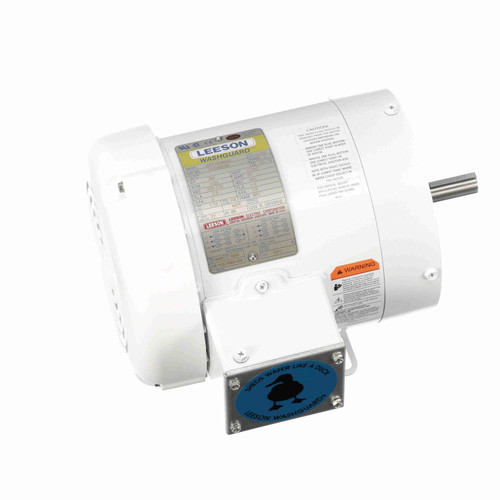 Leeson 112430.00 Motor 0.75 HP 3-Phase 1725 RPM