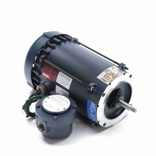 Leeson 119424.00 Motor 1 HP 3-Phase 3450 RPM 230/460V
