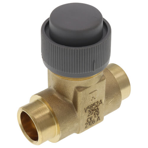 Honeywell V5852A2056 2-Way Modulating Water Control Valve 1/2