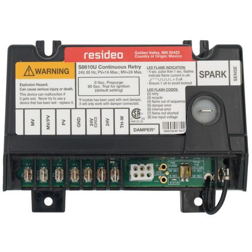 Resideo Y8610U6006 Intermittent Pilot Ignition Kit with LP