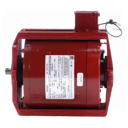 Century HW2014BL Pump Motor 0.17 HP 115V 1725 RPM