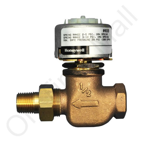 Honeywell VP525C1065 Angle Radiator Valve 3/4" 5.0 CV