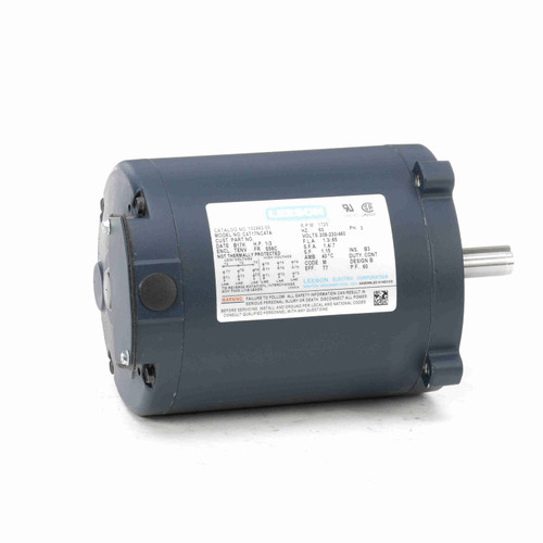 Leeson 102863.00 Motor 0.33 HP 3-Phase 1725 RPM