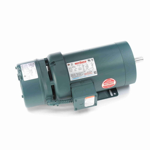 Leeson 122250.00 Brake Motor 2 HP 3-Phase 1745 RPM 208-230/460V