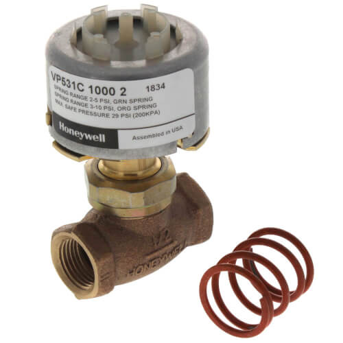 Honeywell VP531C1000 Pneumatic Terminal Unit Valve 1/2" NPT