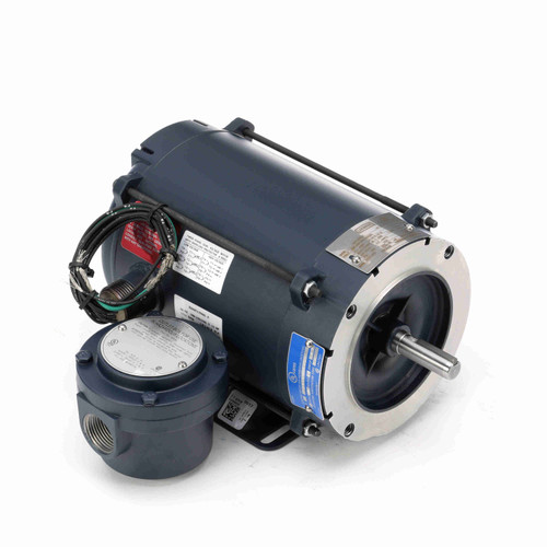 Leeson 114628.00 Explosion-Proof Motor 1/2 HP 3-Phase 1800 RPM