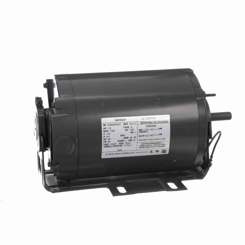Century 906L Belt Drive Blower Motor 1/3 HP 115V 1800 RPM