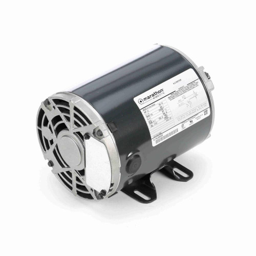 Marathon H696 Condenser Fan Motor 1.0 HP 3-Phase 460/208-230V