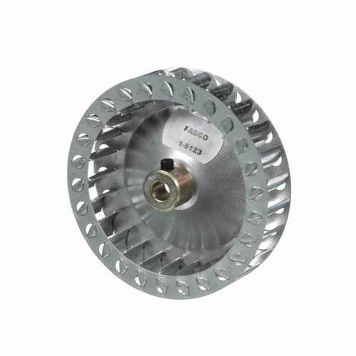 Fasco 1-6123 Single Inlet Blower Wheel 4" CW
