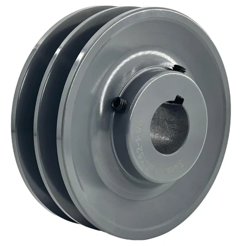 Power Drive 2BK52-7/8 Double Groove V-Belt Sheave 4.95" OD