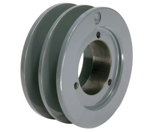 Power Drive 2BK34H Double Groove V-Pulley 3.55" OD