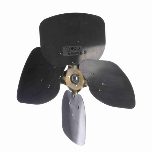 Fasco 4CR1433-4 4-Blade Fixed Hub Fan 14" 33° Pitch