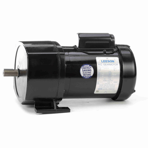 Leeson 107003.00 Parallel Shaft Gearmotor 0.25 HP 18 RPM 115/208-230V
