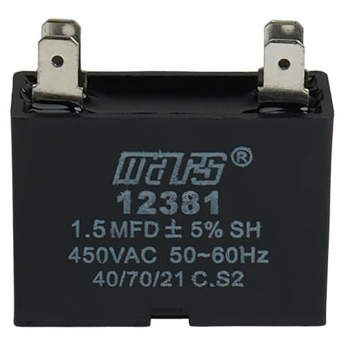 MARS 12381 Motor Run Capacitor 1.5MFD 450V