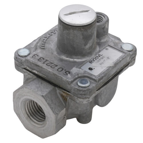 Maxitrol RV20VL Gas Regulator 1/4" NPT 1/2 lb/hr