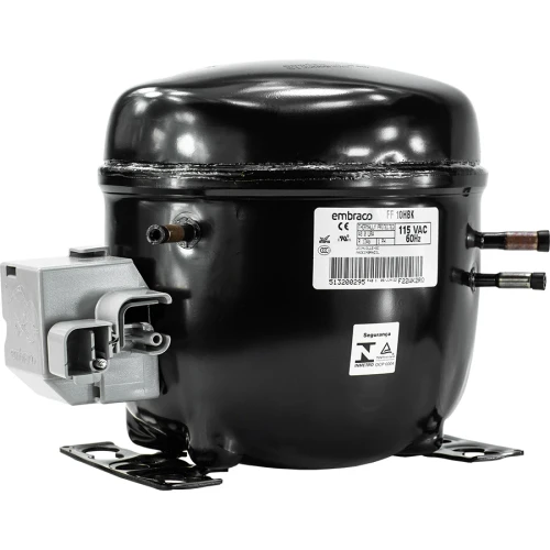 Nidec-Embraco FF10HBK1 Refrigeration Compressor 1/4 HP 115V R134a
