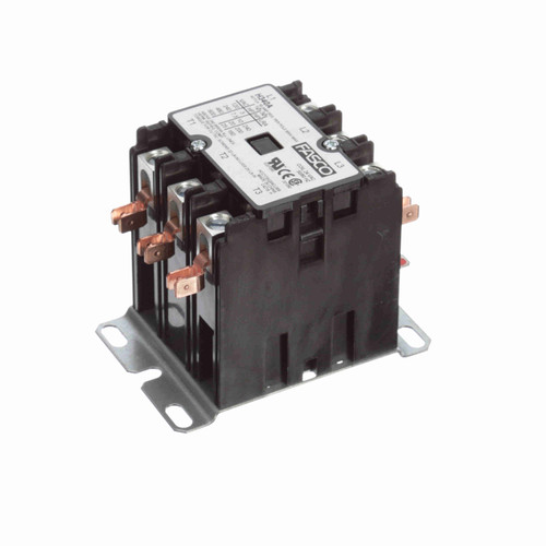 Fasco H340A 3-Pole Contactor 40A 24V Coil