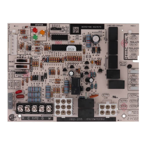 Nordyne 1021573R Control Board MG2R Series