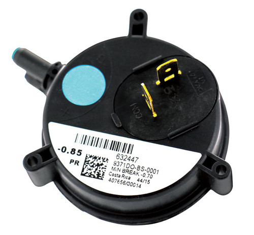 Nordyne 632447R Pressure Switch 0.85" WC SPST