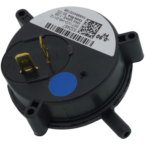 Nordyne 632487R Inducer Pressure Switch -0.90" WC SPST