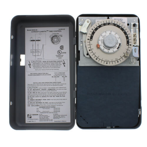 Paragon 8045-20 Defrost Timer 208-240V 40A