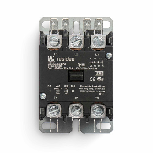Resideo DPL3040B5002 3-Pole Contactor 40A 120V