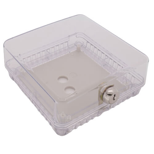 Resideo TG510A1001 Thermostat Guard with Lock and Keys