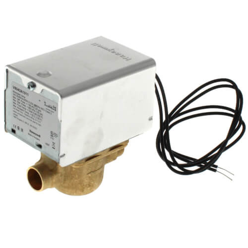 Resideo V8043A1011 Zone Valve 1/2" SWT 24V 3.5CV