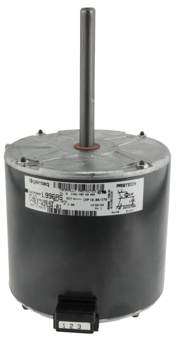 Rheem-Ruud 51-42534-01 Condenser Fan Motor 1/3 HP 208/230V