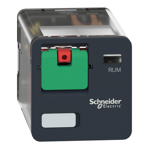 Schneider Electric RUMC21F7 Plug-In Relay 120VAC 2CO