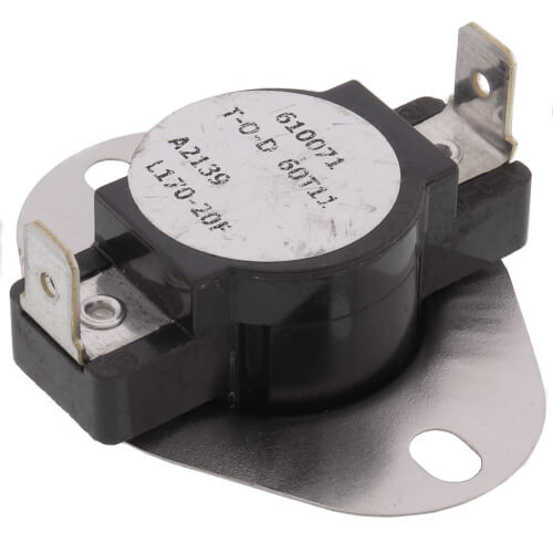 Supco L170 Plenum Limit Switch 20°F Differential 240V
