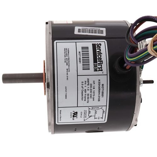 Trane MOT18681 Condenser Fan Motor 1/8 HP 200-230V