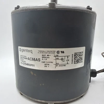 Trane MOT18688 Fan Motor 1/8 HP 200-230V 850RPM