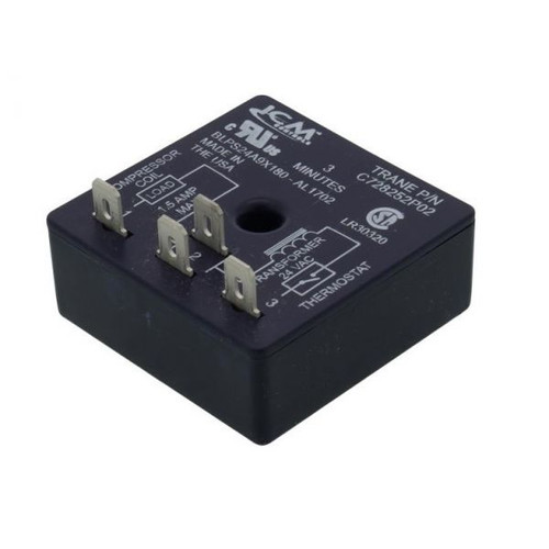 Trane RLY1634 Time Delay Relay 24V 0.5A 3-Min