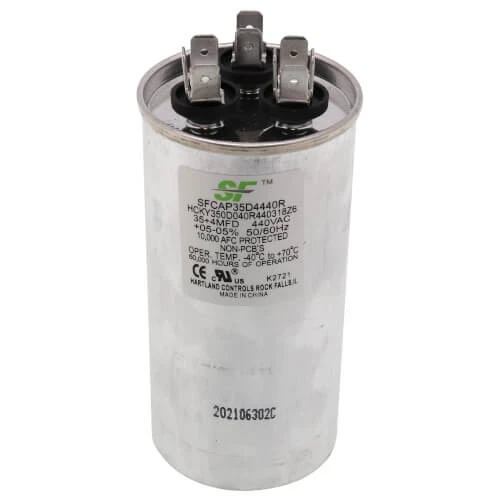 Trane SFCAP35D4440R Run Capacitor 35/4 MFD 440V