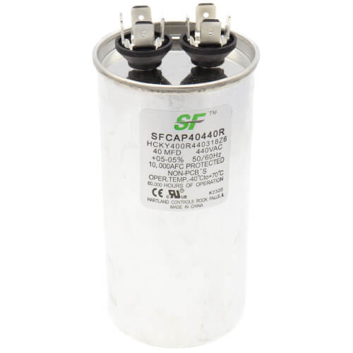 Trane SFCAP40440R Run Capacitor 40 MFD 440V